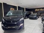 Peugeot Expert 2.0 BLUE HDi LONG PREMIUM PACK L3 6 ZIT AUTOM, Auto's, 4 deurs, Gebruikt, Zwart, Leder