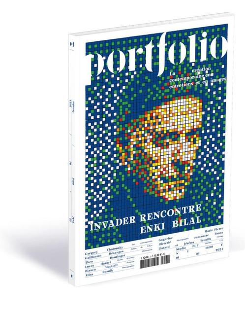 Invader en Bilal, magazine portfolio, Boeken, Kunst en Cultuur | Beeldend, Nieuw, Ophalen of Verzenden