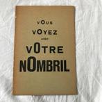 René Magritte, vous voyez avec votre nombril, 1964, Antiquités & Art, Enlèvement ou Envoi