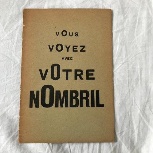 surréalisme belge , vous voyez avec votre nombril, 1964, Antiek en Kunst, Kunst | Overige Kunst, Verzenden
