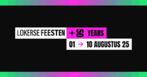 2 tickets Lokerse Feesten 6 augustus, Tickets en Kaartjes, Evenementen en Festivals, Twee personen
