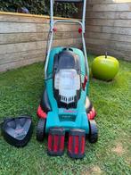 Tondeuse Bosch Rotak 43 (accus), Tuin en Terras, Grasmaaiers, Ophalen, Cirkelmaaier, Gebruikt, Accu-grasmaaier