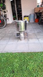 inox gaskap, Doe-het-zelf en Bouw, Ophalen, Gebruikt, Ouder dan 10 jaar