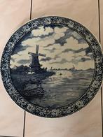 ZELDZAAM: Windmolen + visser van Boch, Antiek en Kunst, Antiek | Wandborden en Tegels, Ophalen