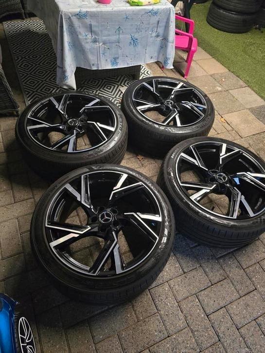 hele mooie set 20 inch tomason ar1 velgen 5x112, Auto-onderdelen, Banden en Velgen, Banden en Velgen, Zomerbanden, 20 inch, 245 mm