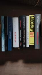 9 romans divers détective et bio, Enlèvement ou Envoi, Comme neuf