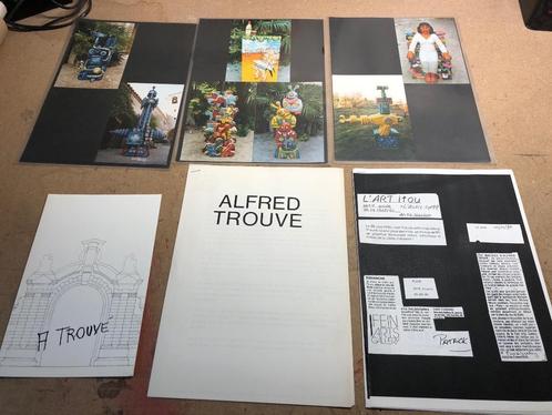 Alfred Trouvé - artistiek dossier - 1992, Antiek en Kunst, Curiosa en Brocante, Ophalen of Verzenden