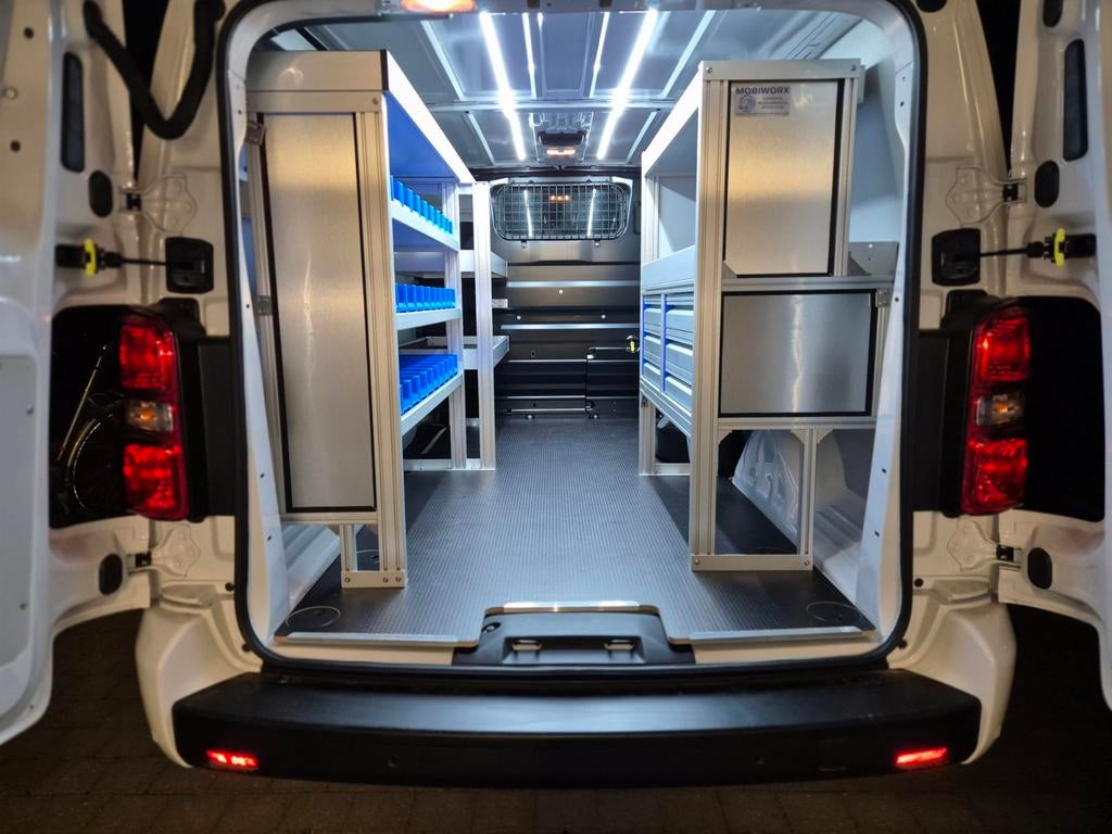 Bedrijfswageninrichting maatwerk in aluminium, Auto's, Bestelwagens en Lichte vracht, Bedrijf, Ophalen