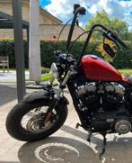 Harley Sportster apehanger stuur met bekabeling op maat, Motoren