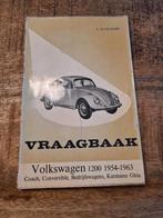 Vraagbaak boek Volkswagen 1200 1954-1963, Auto diversen, Handleidingen en Instructieboekjes, Ophalen of Verzenden