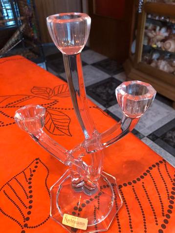 Chandelier en cristal pour 3 bougies, Enlèvement, Cristal