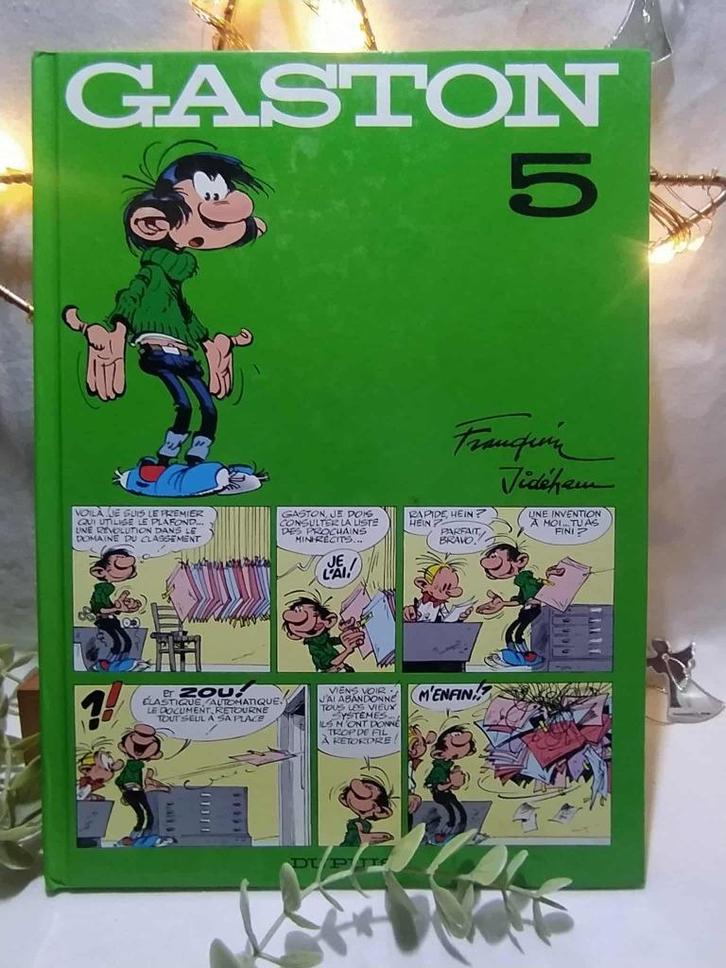 Gaston. Deel 5 - Het zware verleden van Lagaffe, Boeken, Stripverhalen, Gelezen, Eén stripboek, Ophalen of Verzenden