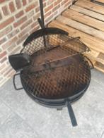 Barebones cowboy vuurkorf grilsysteem, Tuin en Terras, Ophalen, Gebruikt, Vuurkorf