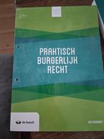 praktisch burgerlijk recht, Boeken, Schoolboeken, Ophalen, Zo goed als nieuw, Bedrijfseconomie, Jan roodhooft