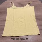 Geel topje (valt als maat M), Vêtements | Femmes, Tops, Sans manches, Taille 38/40 (M), Comme neuf, Jaune