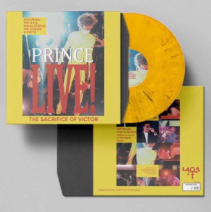 Prince LP Sacrifice of Victor - Aftershow Geel Vinyl Sealed, Cd's en Dvd's, Vinyl | Pop, Nieuw in verpakking, Verzenden