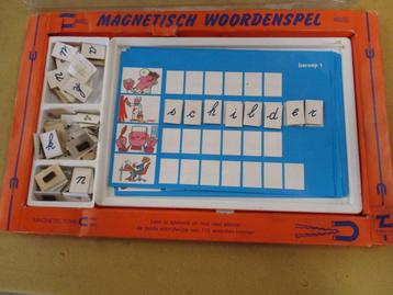 magnetisch woordenspel, Kinderen en Baby's, Ophalen of Verzenden, Gebruikt