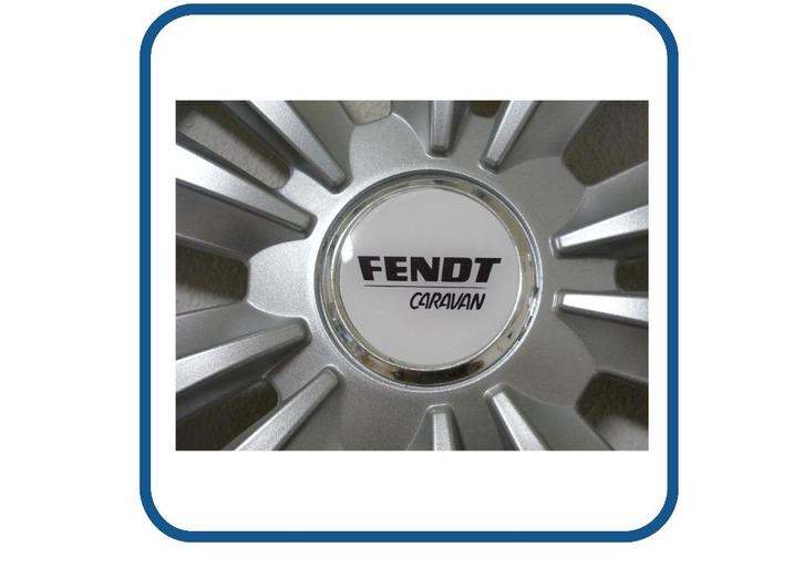 Fendt caravan doming naafstickers caravan en 3D, Epoxy, Verzamelen, Stickers, Nieuw, Overige typen, Verzenden