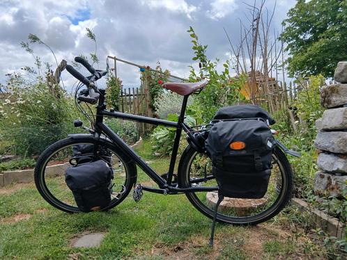 Ortlieb set :    zwart 2x front 2x back, Fietsen en Brommers, Fietsaccessoires | Fietstassen, Gebruikt, Ophalen of Verzenden