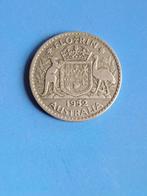 1952 Australië 1 florin in zilver George VI, Ophalen of Verzenden, Losse munt, Zilver