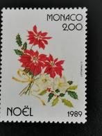 Monaco 1989 - Kerstmis - flora - bloemen - Poinsettia **, Ophalen of Verzenden, Monaco, Postfris