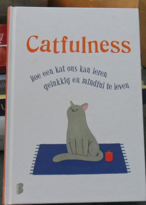 Catfulness, Hoe een kat ons kan leren gelukkig en mindful..., Livres, Animaux & Animaux domestiques, Comme neuf, Chats, Envoi