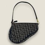 Dior saddle bag pouch, Handtassen en Accessoires, Ophalen of Verzenden, Gebruikt, Blauw, Handtas