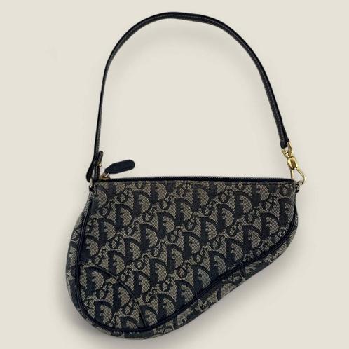 Dior saddle bag pouch, Handtassen en Accessoires, Tassen | Damestassen, Gebruikt, Handtas, Blauw, Ophalen of Verzenden