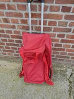 sac de voyage troley, Rouge, Roulettes, Comme neuf, Enlèvement