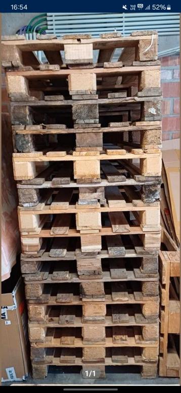 Euro Paletten- Palets- palet, Doe-het-zelf en Bouw, Hout en Planken, Ophalen, Zo goed als nieuw