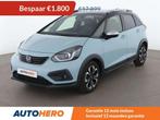 Honda Jazz 1.5 i-MMD Hybrid Crosstar Executive (bj 2020), Auto's, 110 g/km, Blauw, 109 pk, 5 deurs