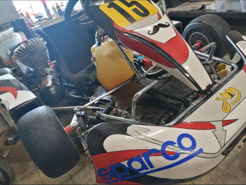 100cc karten, Sport en Fitness, Karting, Gebruikt, Kart, Ophalen