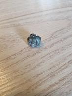 olifanten hangertje uit steen - 1,5cm, Ophalen, Nieuw, Grijs, Steen of Mineraal