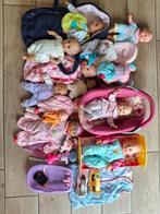 Grote babypoppen set met accessoires, poppenwagen en kleertj, Kinderen en Baby's, Speelgoed | Poppen, Ophalen