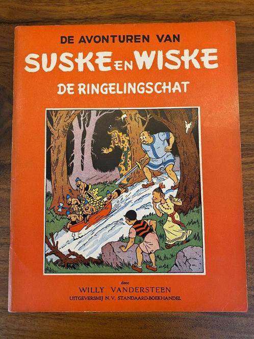 suske en wiske de ringelingschat eerste druk, Boeken, Stripverhalen, Verzenden