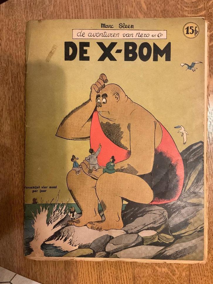 Strip Nero - De x-bom - Marc Sleen, Verzamelen, Stripfiguren, Verzenden