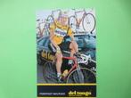 wielerkaart 1990 team del tongo maurizio fondriest signe, Comme neuf, Envoi