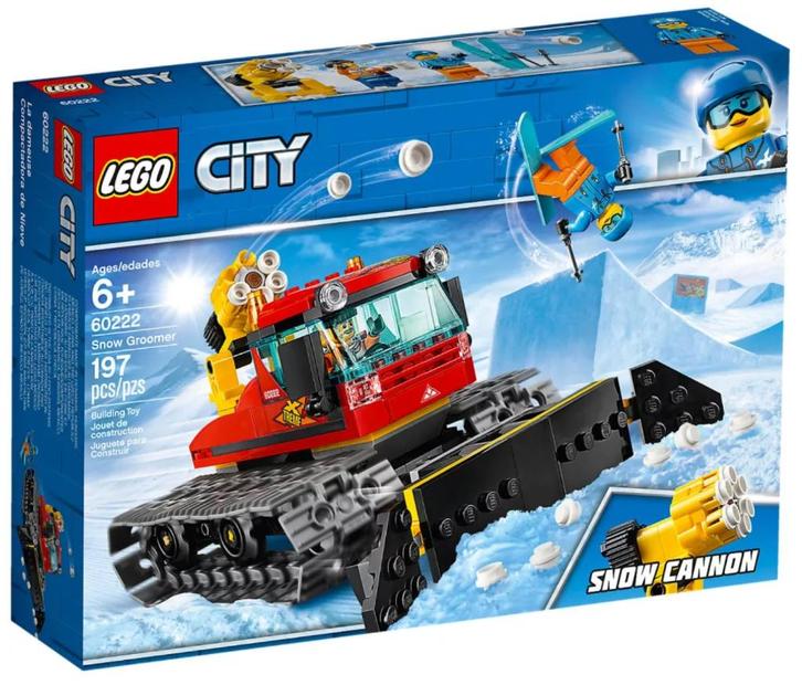 LEGO City 60222 : La dameuse, Kinderen en Baby's, Speelgoed | Duplo en Lego, Nieuw, Lego, Complete set, Ophalen of Verzenden