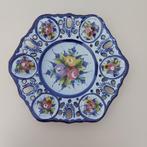 Vintage Handgeschilderde schaal - Portugal - Majolica, Ophalen of Verzenden