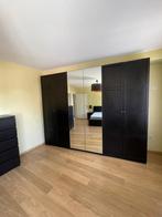 Garderobe, Huis en Inrichting, Kasten | Kleerkasten, Ophalen, Overige materialen, Gebruikt, Ikea Pax noir