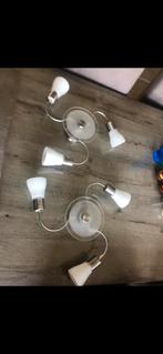 Te koop een mooie 2x plafondlampen in goed staat., Ophalen
