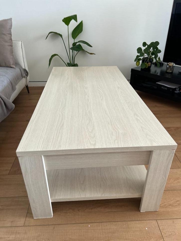 IKEA LACK salontafel — Salontafel — Eikeneffect, Huis en Inrichting, Tafels | Salontafels, Gebruikt, Eikenhout, Ophalen