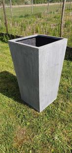 bloempot betonlook polyester 76cm, Tuin en Terras, 25 tot 40 cm, Tuin, Gebruikt, 70 cm of meer