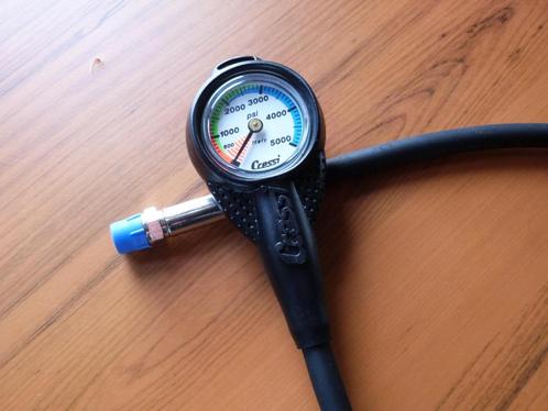 Cressi drukmeter - PSI Imperial., Watersport en Boten, Duiken, Zo goed als nieuw, Overige typen, Ophalen of Verzenden