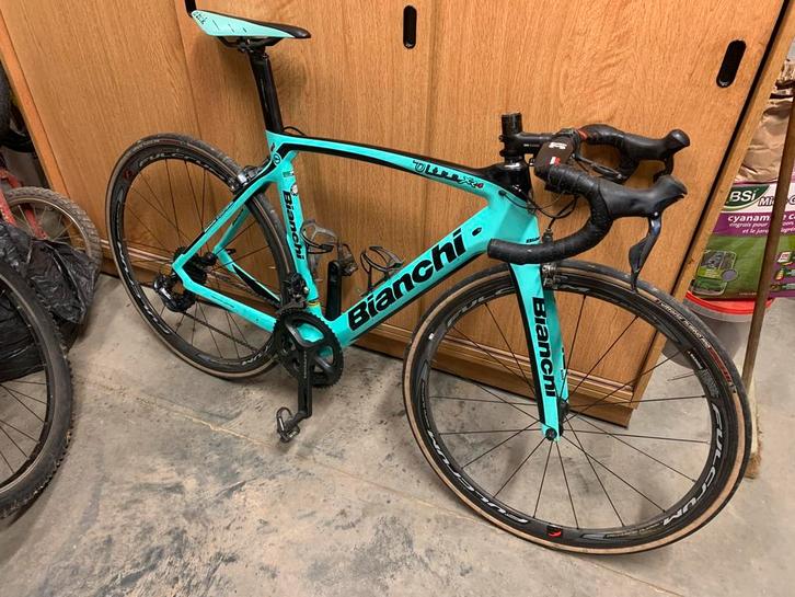Bianchi XR4, Vélos & Vélomoteurs, Vélos | Vélos de course, Utilisé, Plus de 20 vitesses, Carbone, Enlèvement