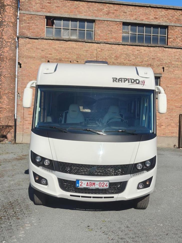 1.	Rapido 8096 DF Ultimate Line 2021, Luxe, Automaat, 180pk, Caravans en Kamperen, Mobilhomes, Particulier, tot en met 4, Integraal