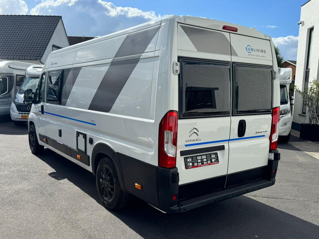Citroën Jumper Adria Sun Living V65SL, Buscamper of Camperbus, Ringverwarming, Tot en met 2, Bedrijf