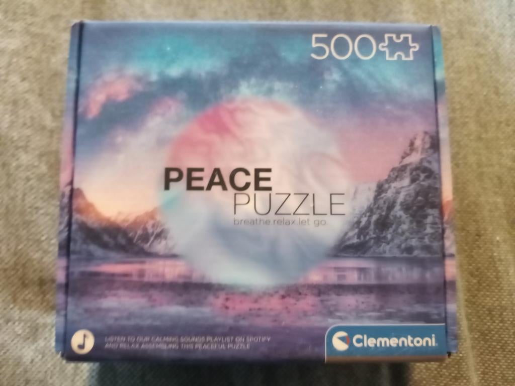 Peace puzzel, Ophalen