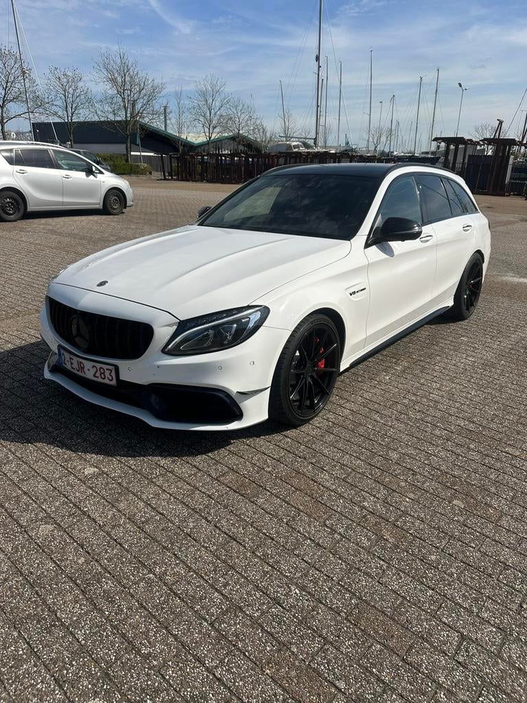 Mercedes AMG c63s lichte vracht, Alcantara, Particulier, Apple Carplay, Te koop