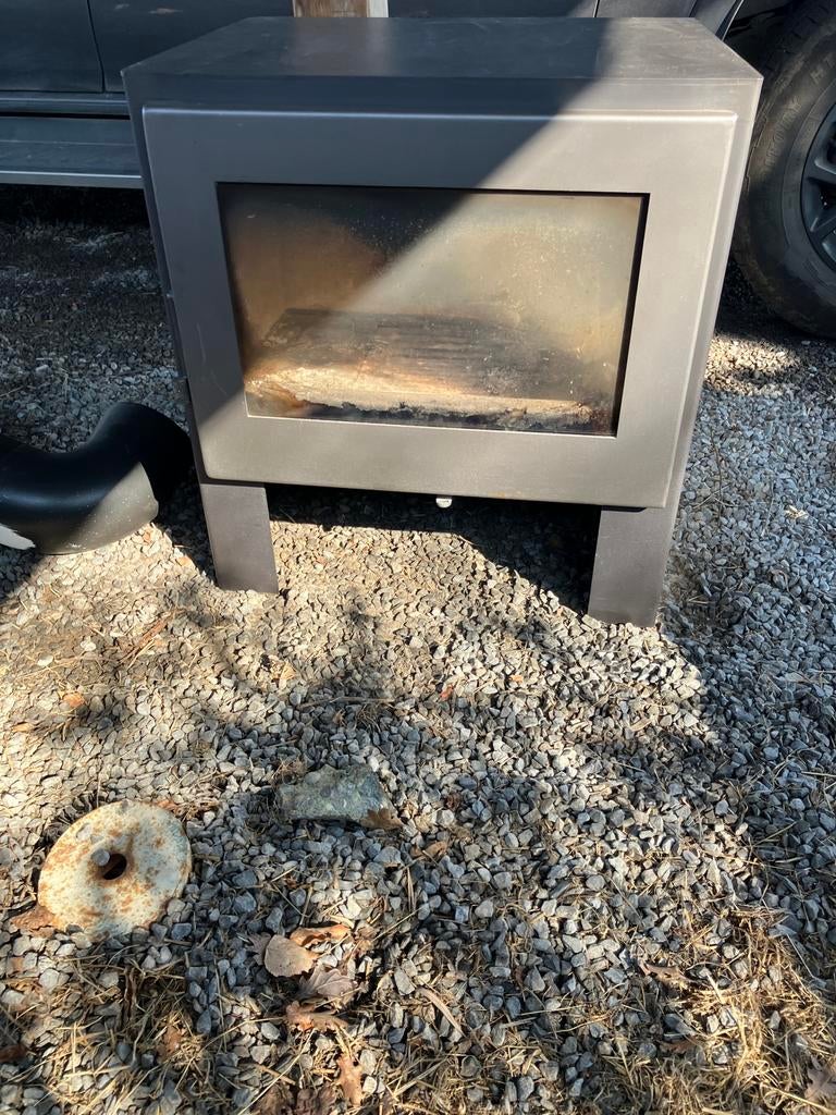 Panadero houtkachel, Ophalen